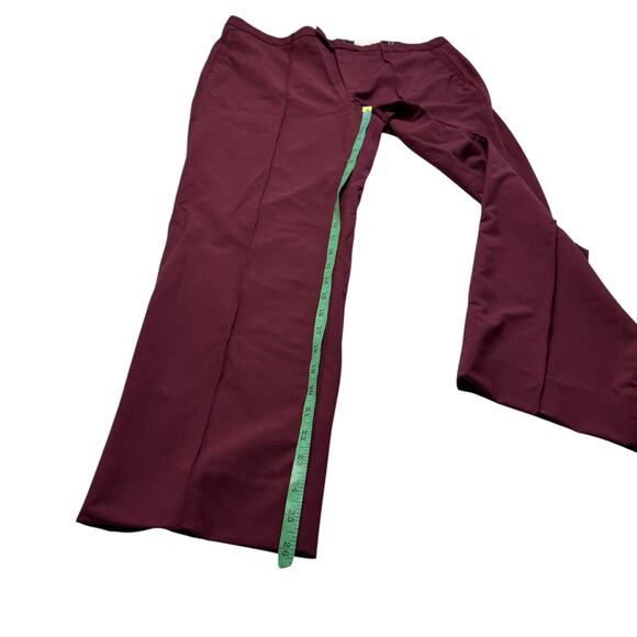 J.CREW Eaton Trouser Tollegno 1900 Italian Stretch Wool in Plum Purple Size 8 - Picture 7 of 7